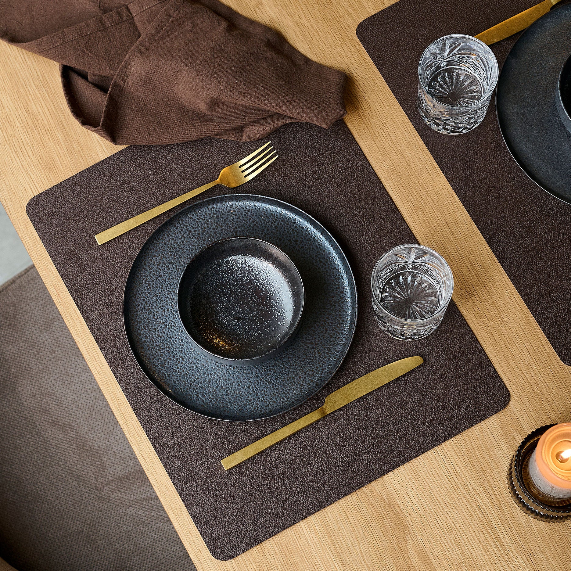 Vendbar dækkeserviet